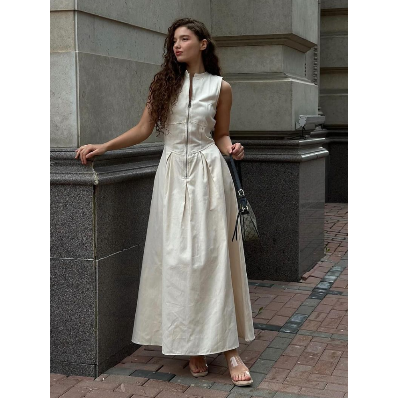 Sharenn Akışkan Formlu Modern Maxi Elbise