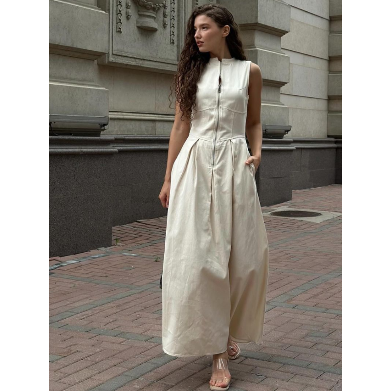 Sharenn Akışkan Formlu Modern Maxi Elbise