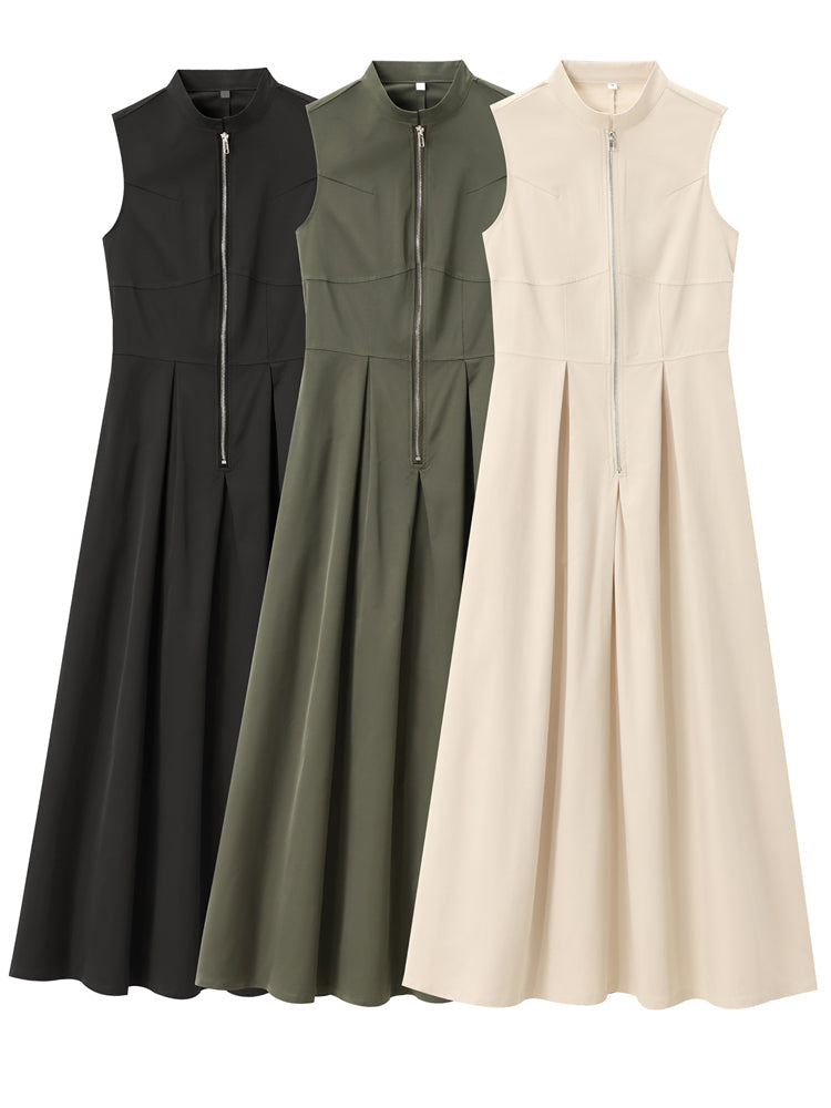 Sharenn Akışkan Formlu Modern Maxi Elbise